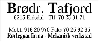 Br Tafjord